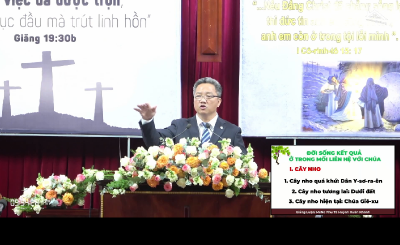 Đời sống kết quả ở trong mối liên hệ với Chúa|| MsNc Huỳnh Xuân Khanh
